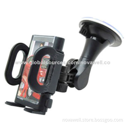 Universal Windshield Mount Holder for Any Mobile Devices, 45-105mm Width, 360-degree Rotating
